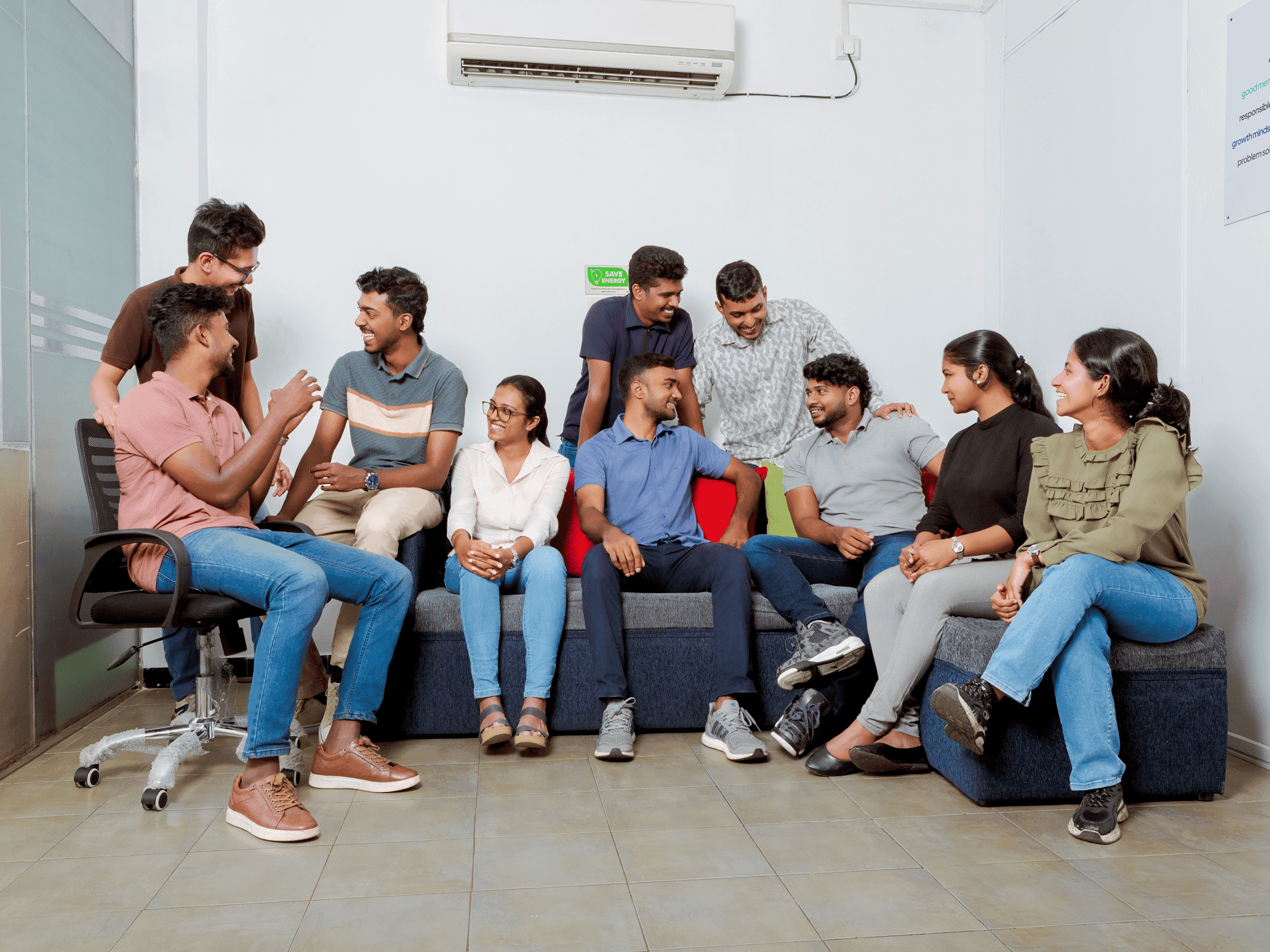 Protonest Master team collaborating in the office