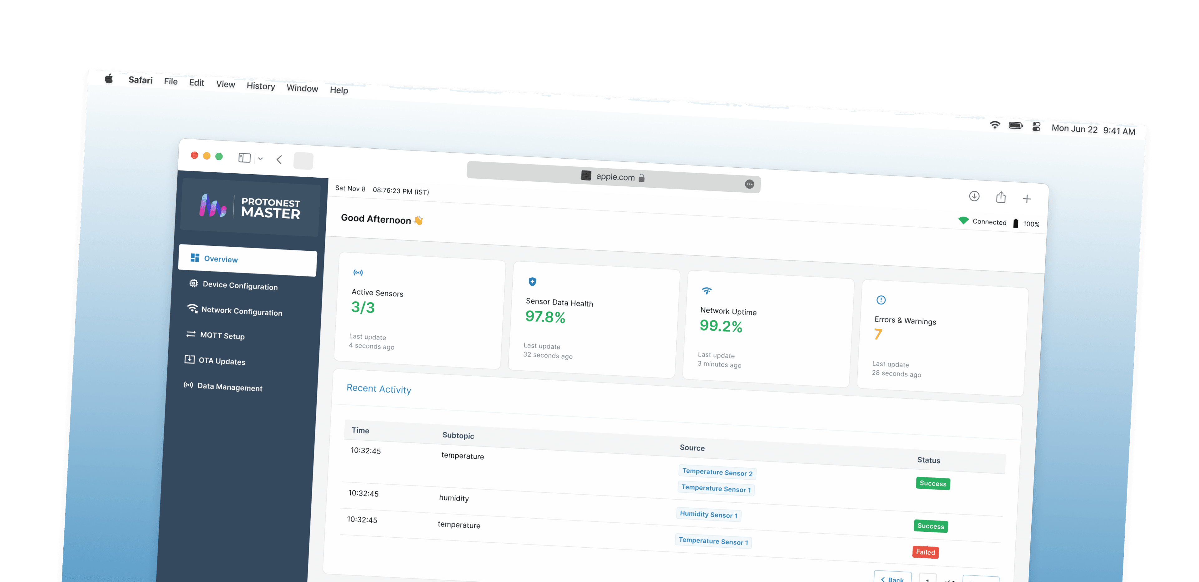 Configure in the Browser preview