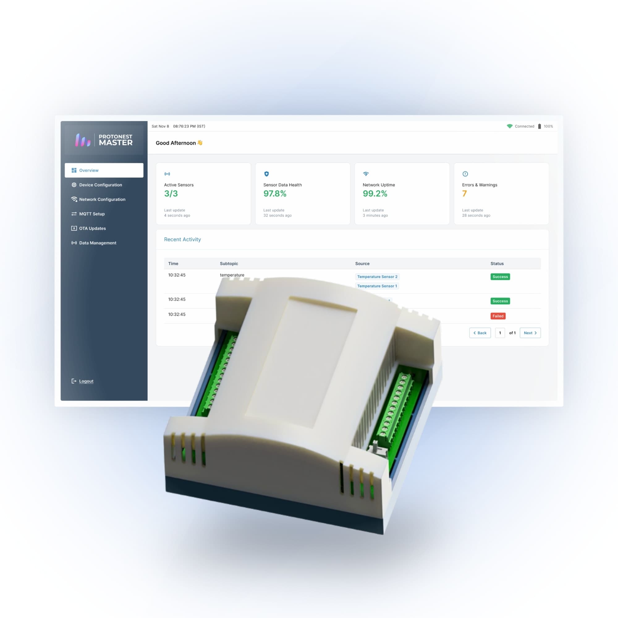 Protonest Master hardware preview